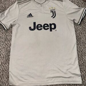Adidas Gray Climalite Soccer Jersey